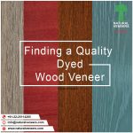 Dyed Wood Veneer