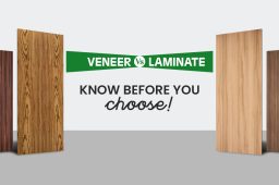 Wood Veneer vs. Laminate – Know Before You Choose!