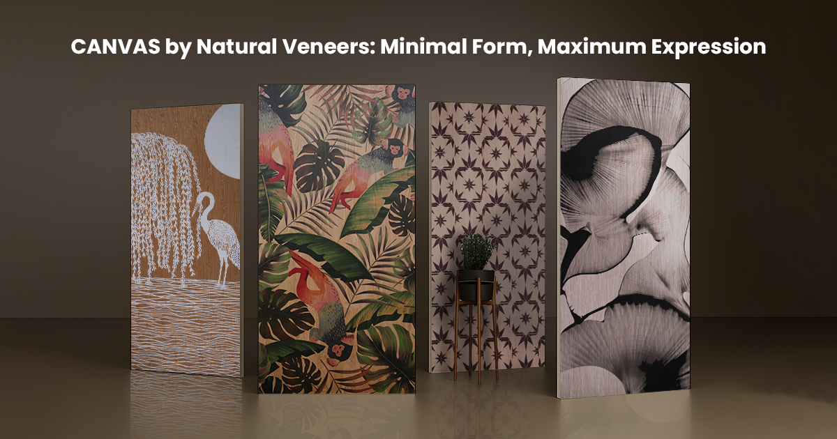Canvas by Natural Veneers: Minimal Form, Maximum Expression