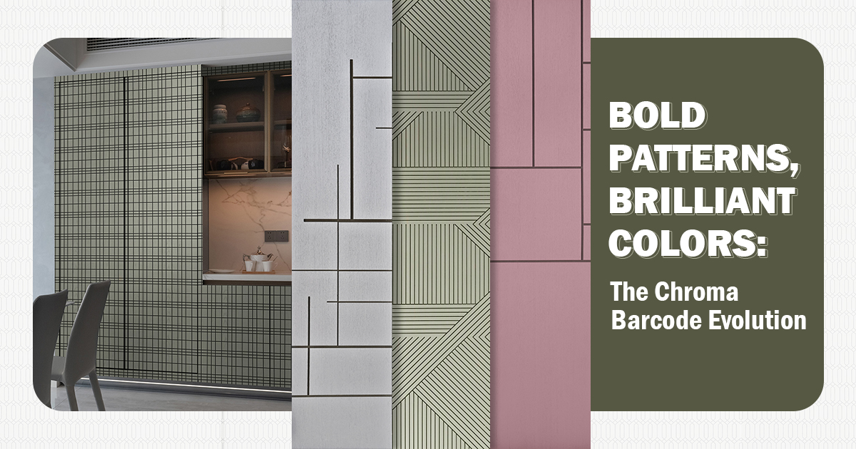 Bold Patterns, Brilliant Colors: The Chroma Barcode Evolution