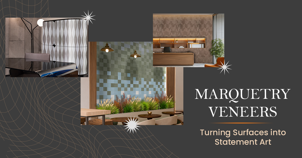 Marquetry Veneers: Turning Surfaces into Statement Art